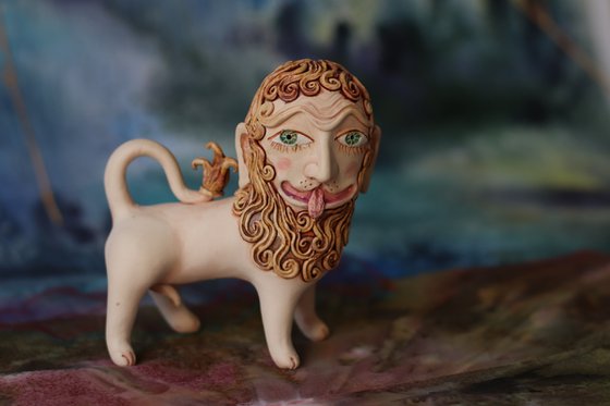 Pair of guardian Lions.