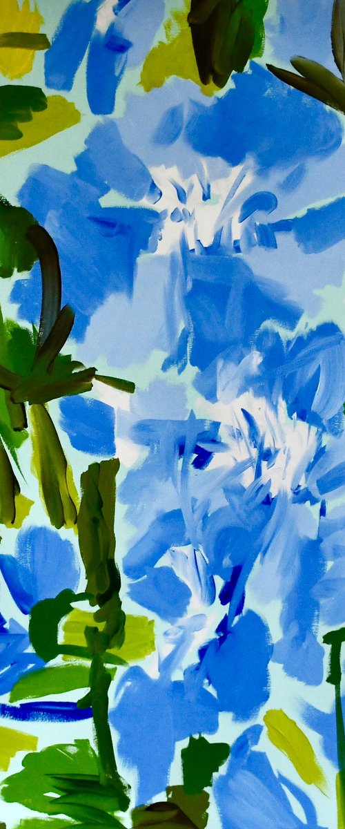 'Blue Bloom' by Kathleen Mullaniff