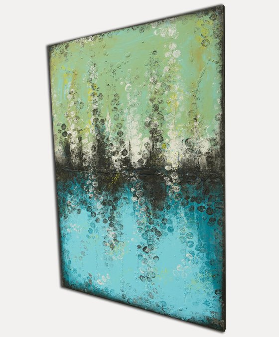 Boiling Bubbles Turquoise