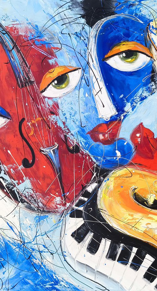 Abstract Musical Rhythms by Marieta Martirosyan