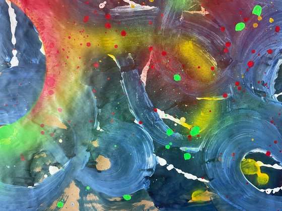 Universe 02LargeOriginalAbstractExpressionism