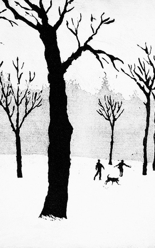 A Walk in the Snow by Tim Southall