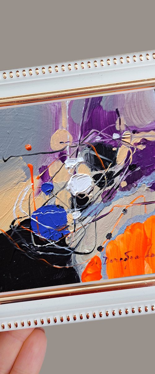 Abstract painting by Nataly Derevyanko