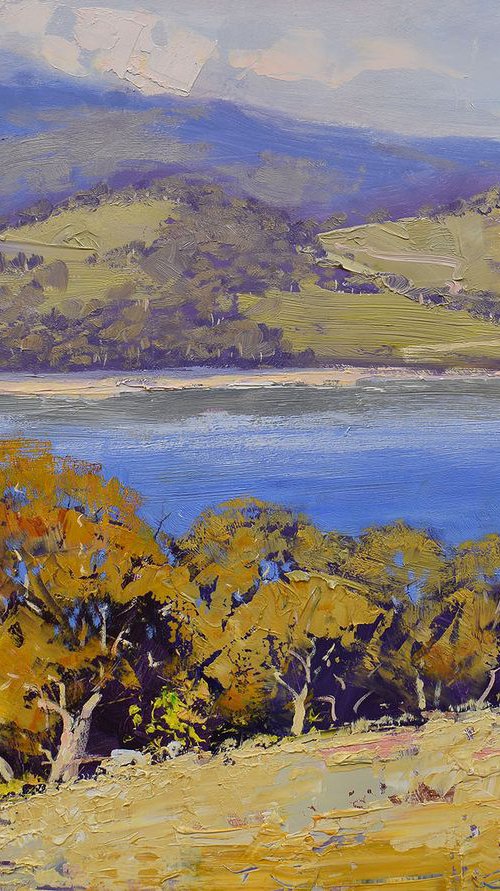 View to lake Lyell by Graham Gercken