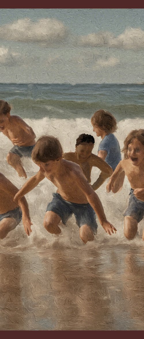 SURFIN' DUDES by Joe McHarg