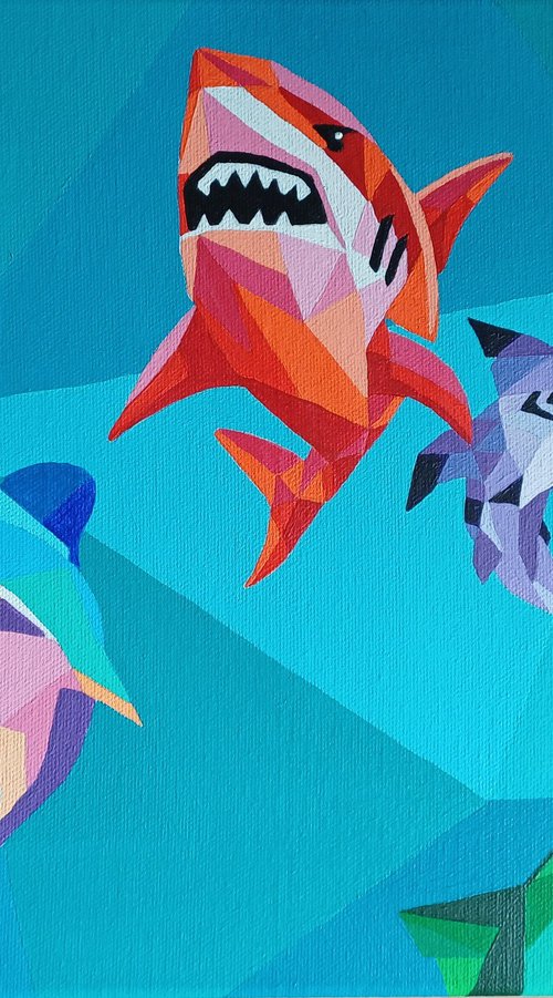 Sharks by Corinne Hamer