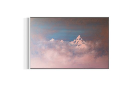 Summit through the clouds