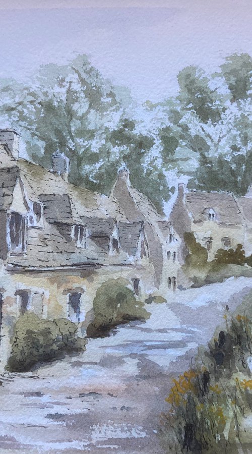 Arlington Row, Bibury by Noel Sawyer