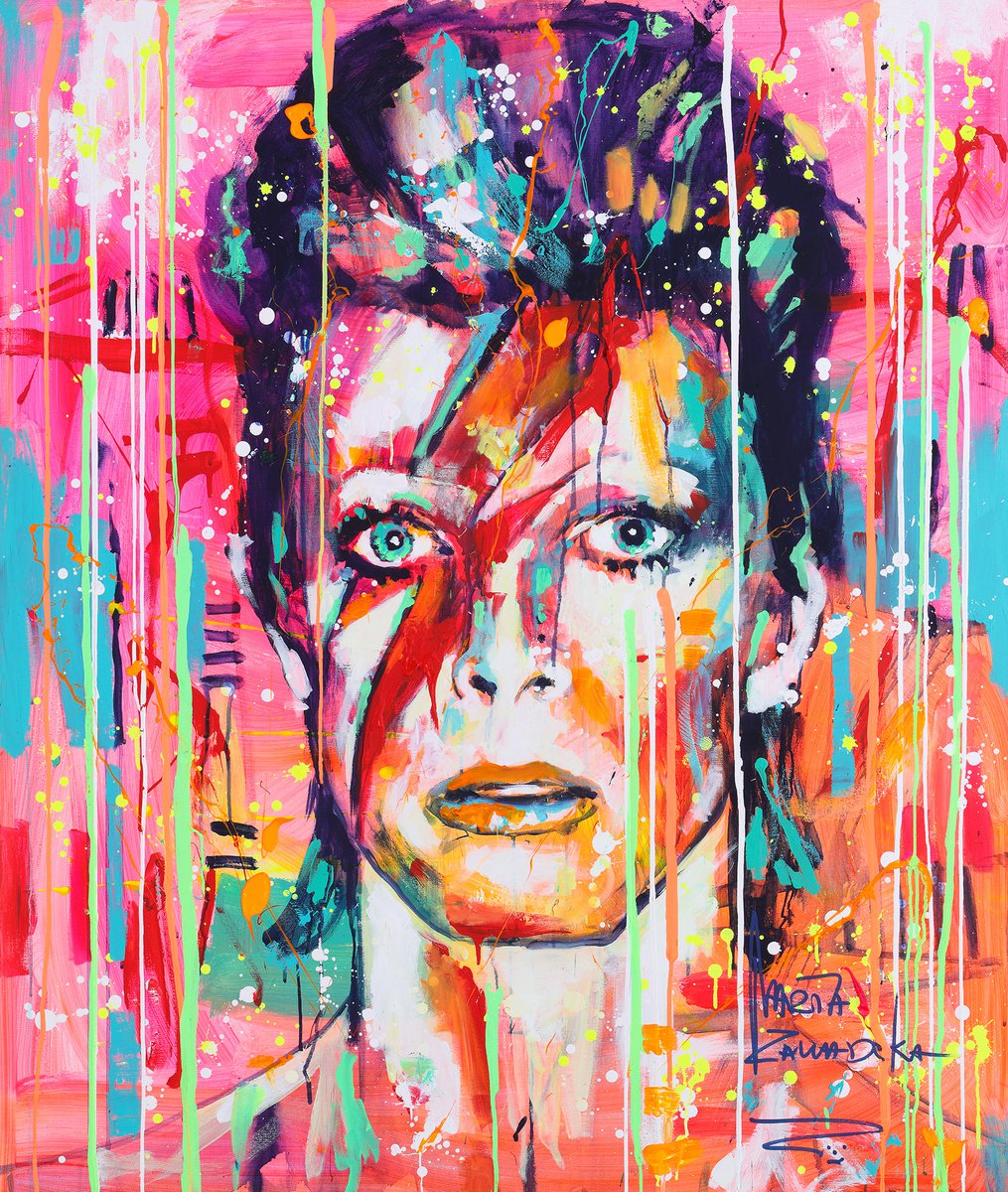 Ziggy Stardust by Marta Zawadzka
