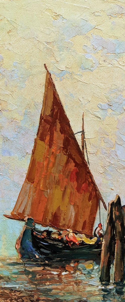 Old Sailboat by Movses Petrosyan