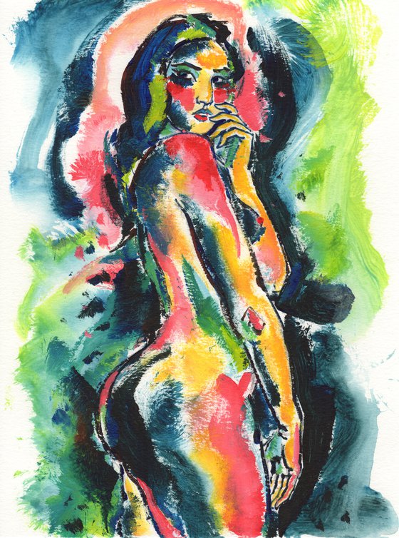 Colorful Nudes series no. 61