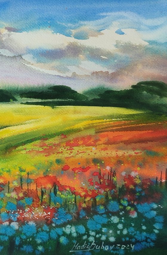 Ukrainian fields- original