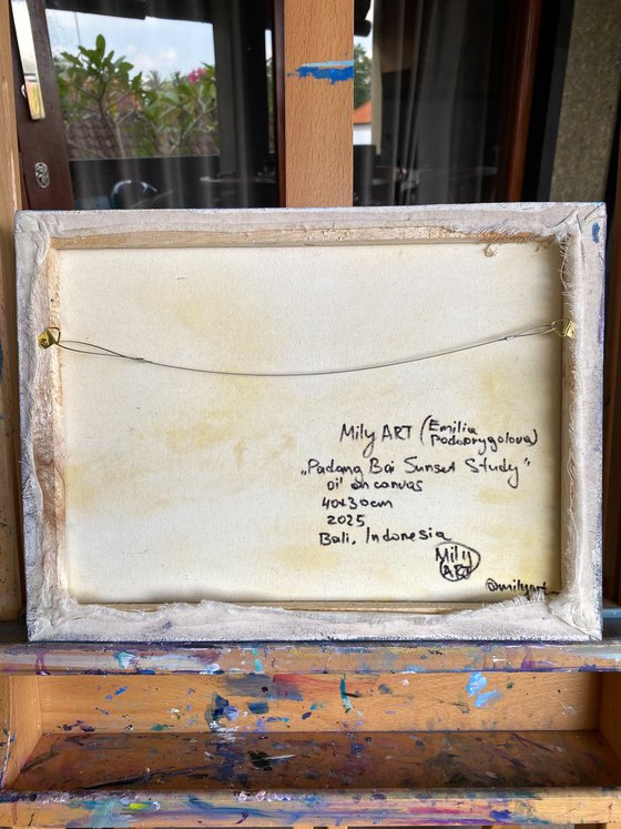 Padang Bai Sunset Study