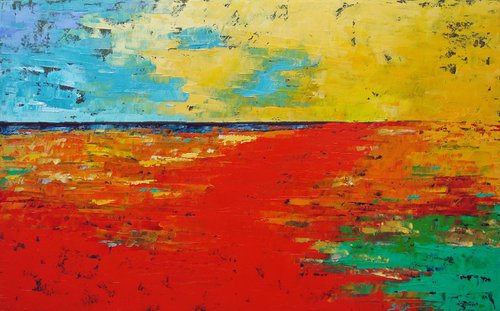 Red Beach (ref#:1205-12M) by Saroja van der Stegen