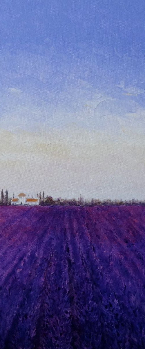 A Lavender Day by Mel Davies Original Art