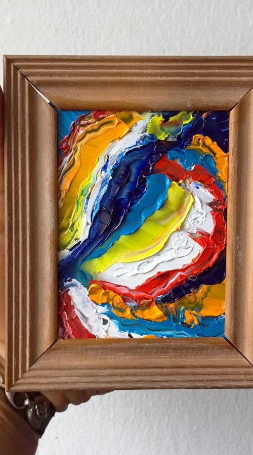 "Stay In Bed" - FREE WORLDWIDE SHIPPING - PMS Micro Painting by Preston M. Smith (PMS)