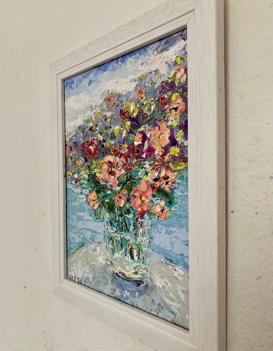 Summer flowers bouquet