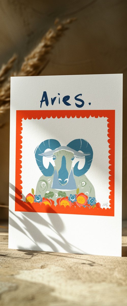 ASTROLOGY STAR SIGN - ARIES by Emma Evans-Freke