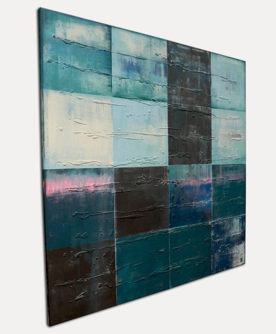 Tiles blue & black