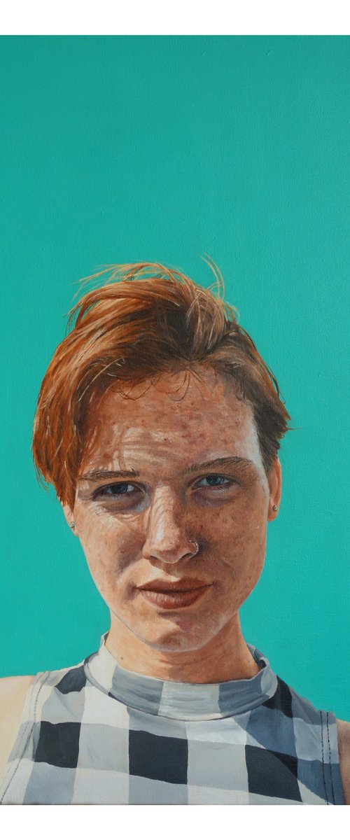 Portrait of Meg by J R Root