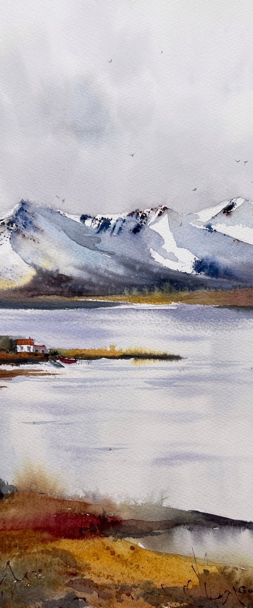 Mountain Lake #28 by Eugenia Gorbacheva