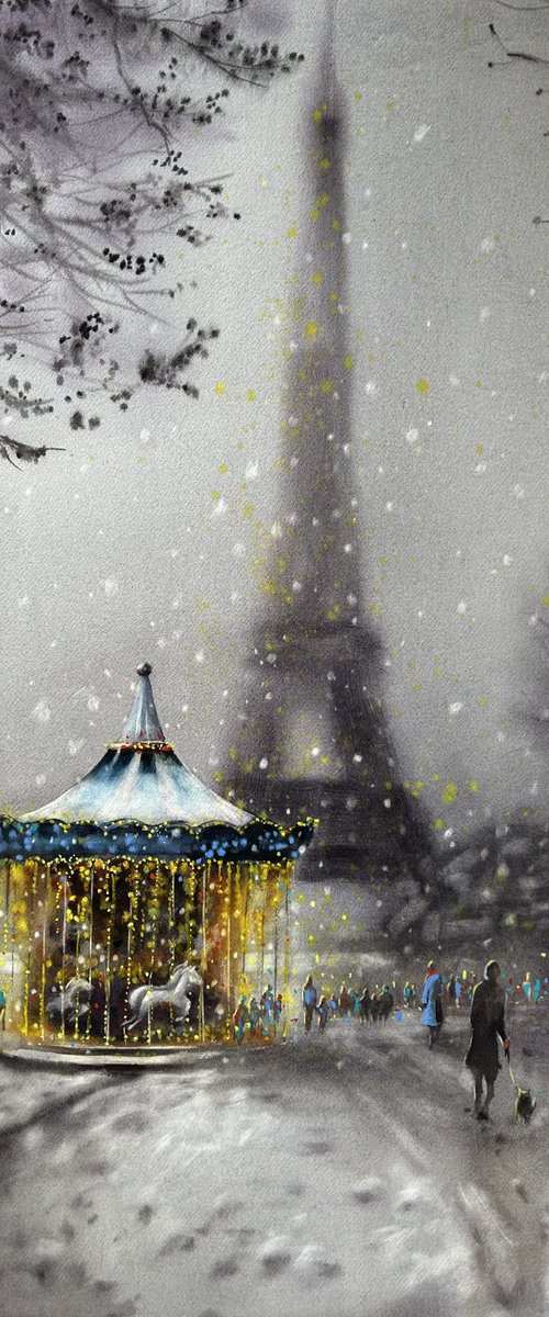 Winter in Paris by Alina Karpova