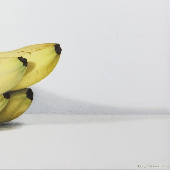Hyperrealistic still life "Just Bananas..."