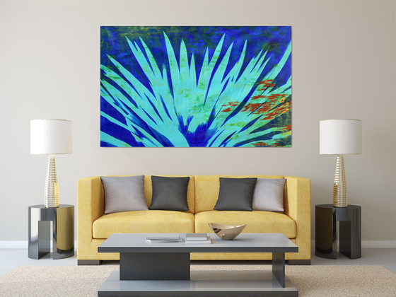 Ocean blossom 50x79 inches