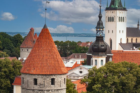 Tallinn City Center Detail