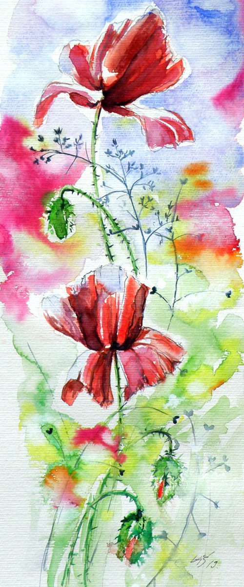 Poppies of summer IV by Kovács Anna Brigitta