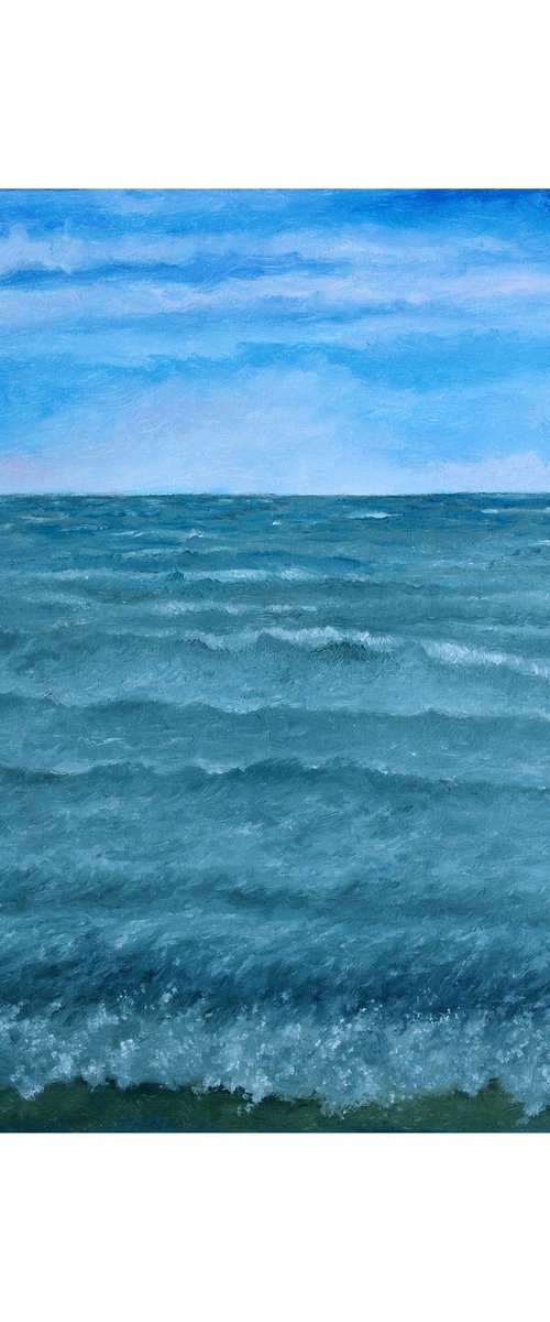 Seascape, Sea Stories - Cold Steel Sea. by Juri Semjonov
