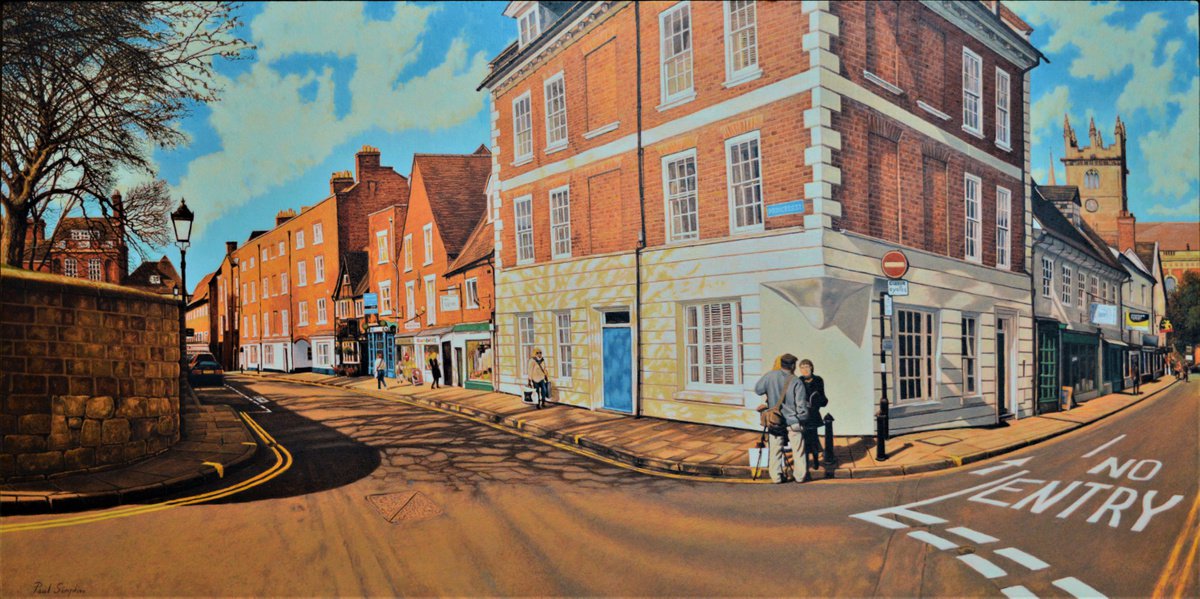 Shrewsbury Streets by Paul Simpkins