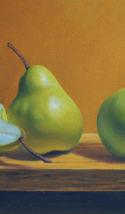 Still Life with Pears by Kolodyazhniy Sergey