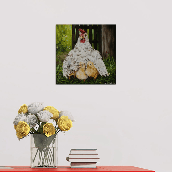 Cute Easter Scene