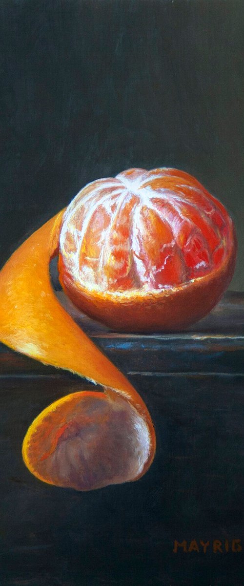 Mandarin still life by Mayrig Simonjan