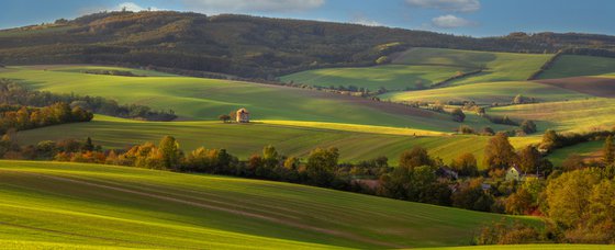 Mill of Kunkovice in fall