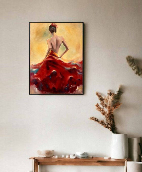 Elegance, Flamenco Dancer