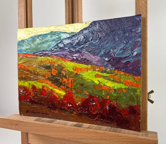 Flame of Leaves in the Autumn Wind