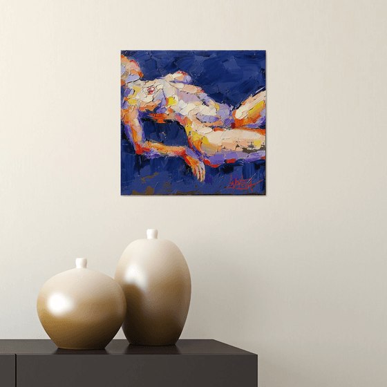 Nude woman