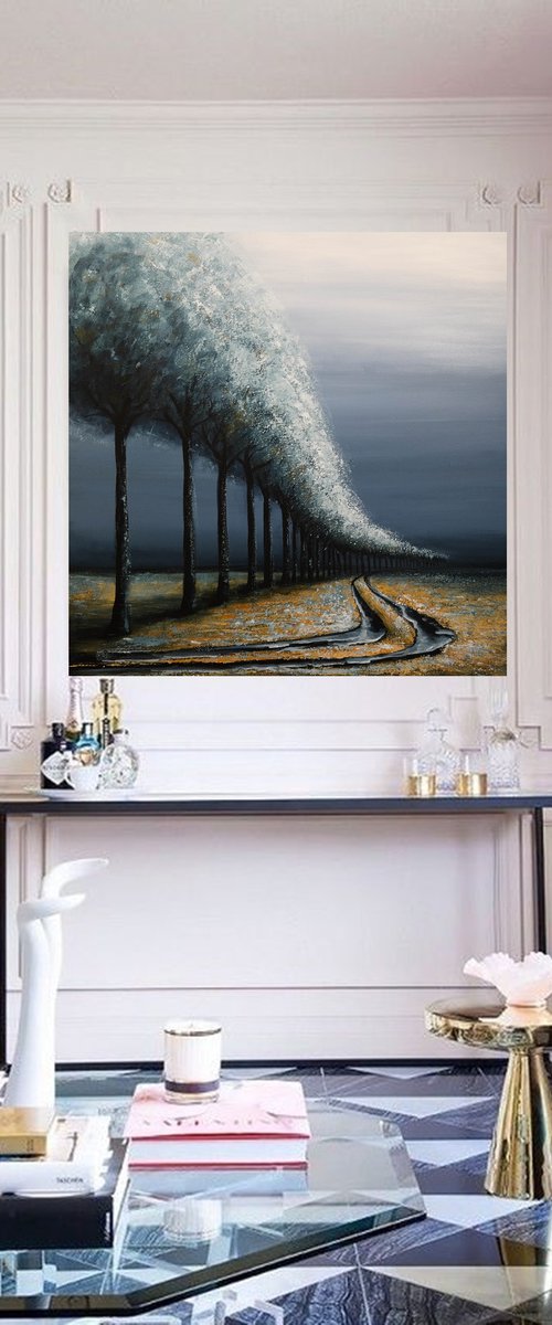 In the land of Ice-  Fields and Colors Series by Danijela Dan