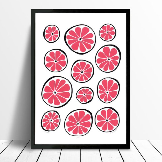 Grapefruit - Unframed - FREE Worldwide Delivery