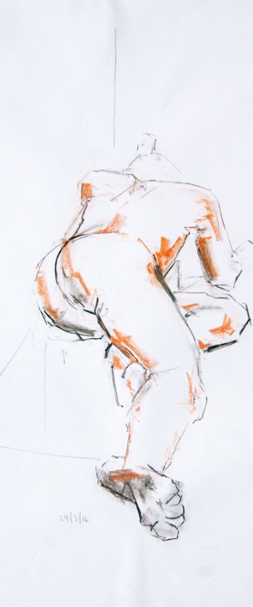 Life Drawing No 56 by Ian McKay