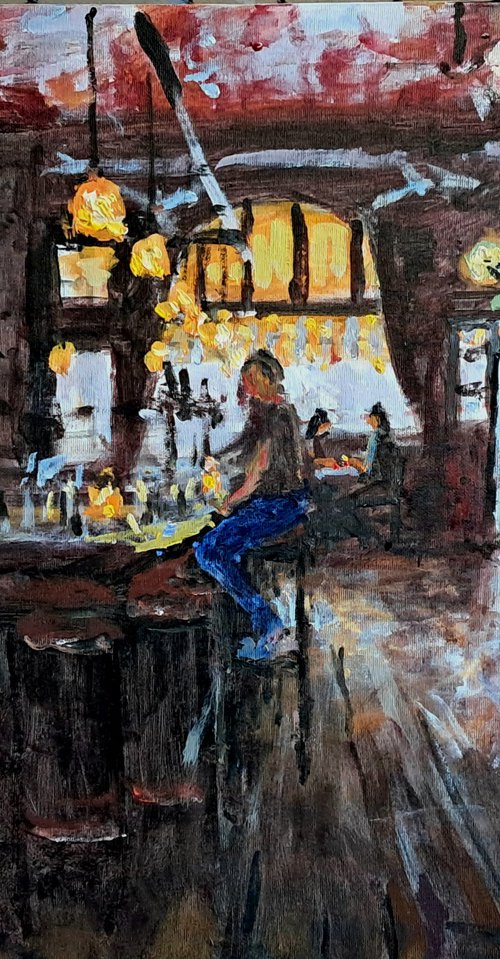 Early drinkers by Dimitris Voyiazoglou