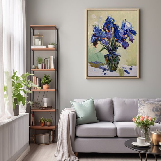 Iris Majesty in Glass.