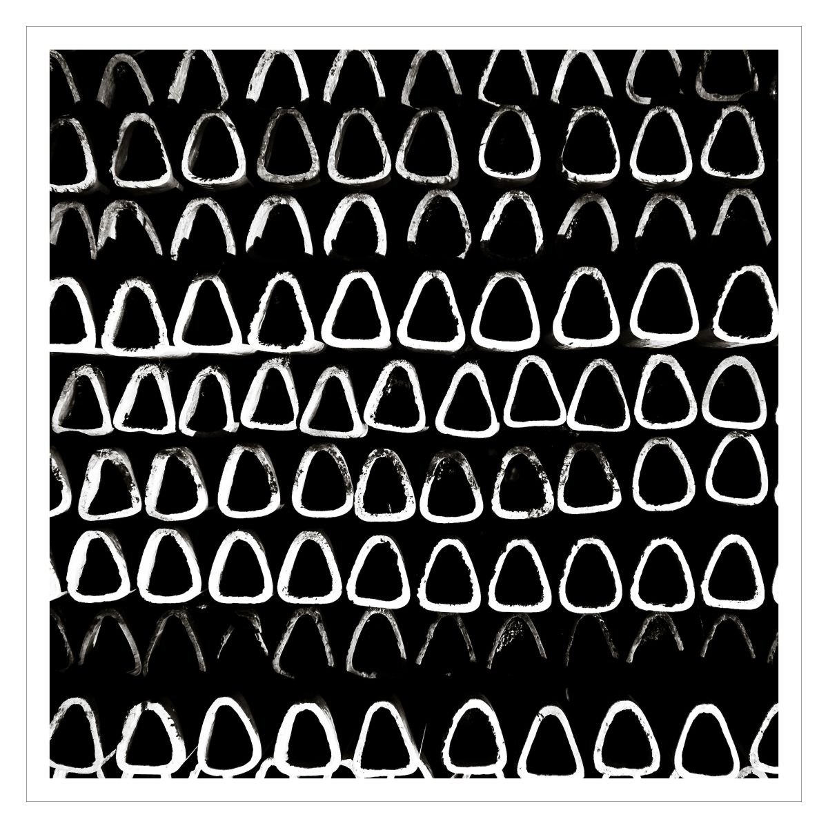 Geometric Abstract Photograph By Beata Podwysocka, 20 X 20, Needlework, Original Artwork