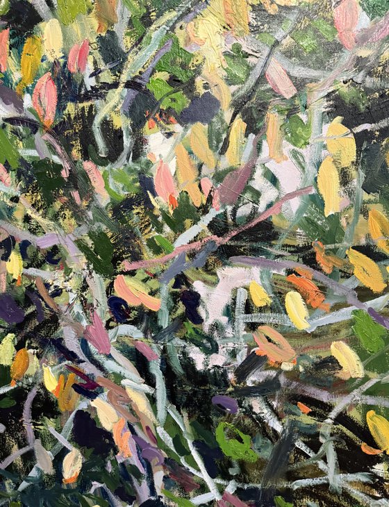 An autumn leaves