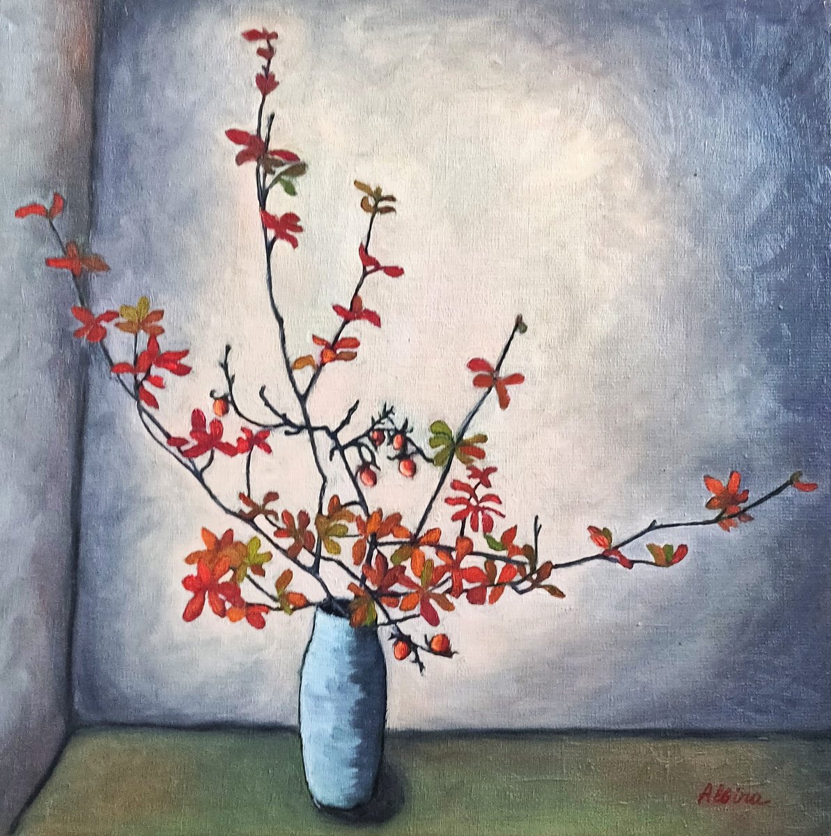 Autumn Ikebana by Albina Urbanek