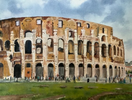 The Roman Colosseum