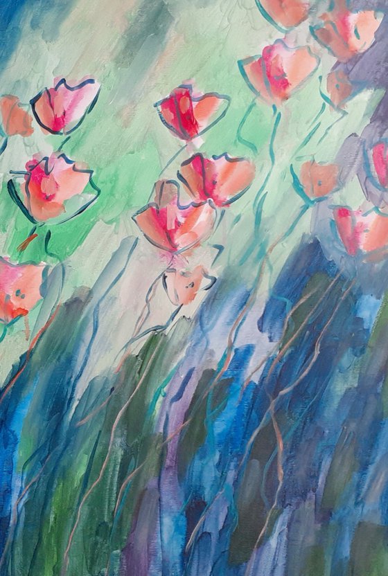 Colorful Floral Garden