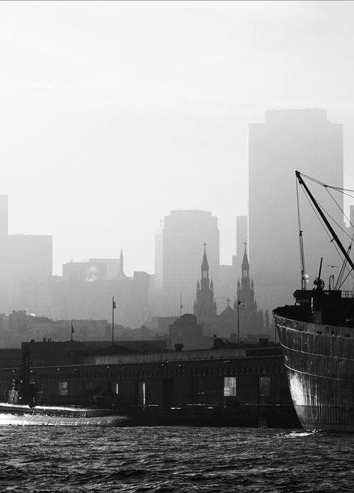 Morning Mist -San Francisco Pier by Stephen Hodgetts Photography